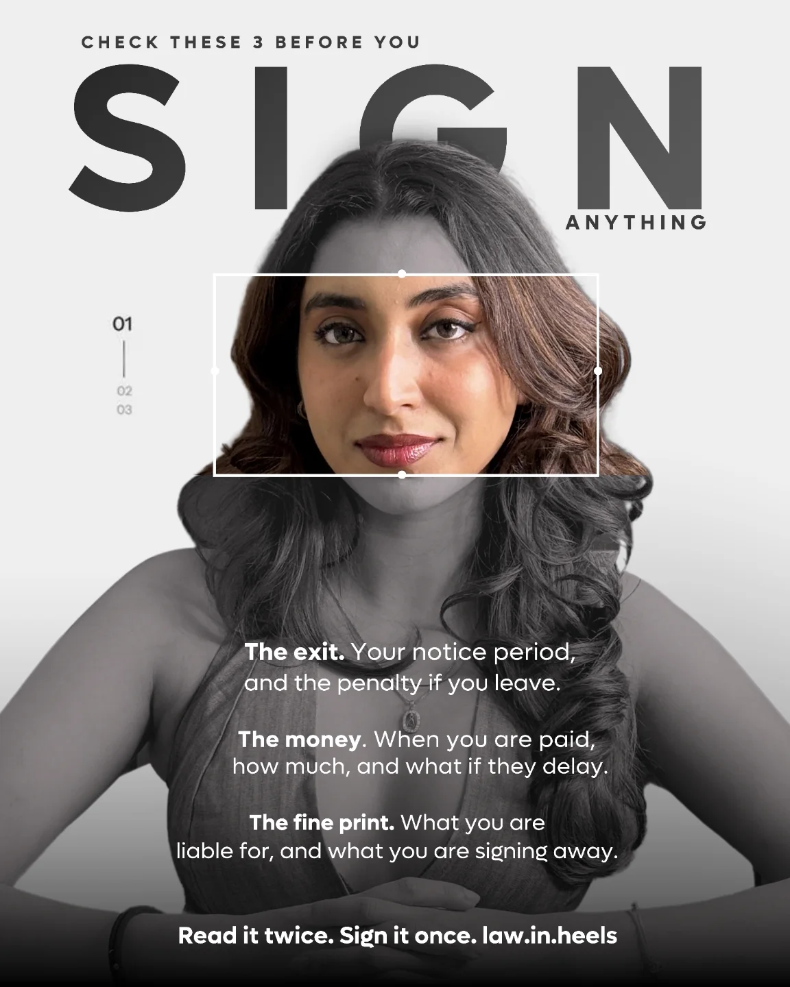 Check 3 Before You Sign